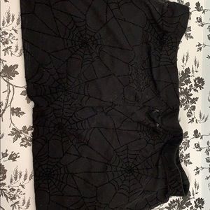 SHEIN Spiderweb Bike Shorts - Transparent